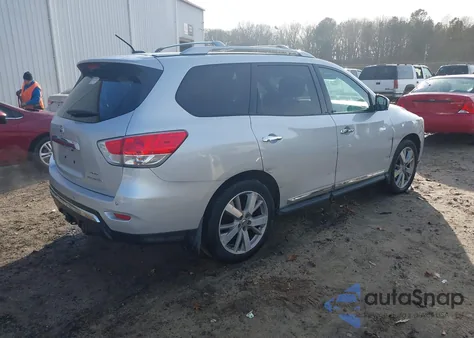 2013 Nissan Pathfinder Platinum from USA, damaged, VIN 5N1AR2MM6DC638336